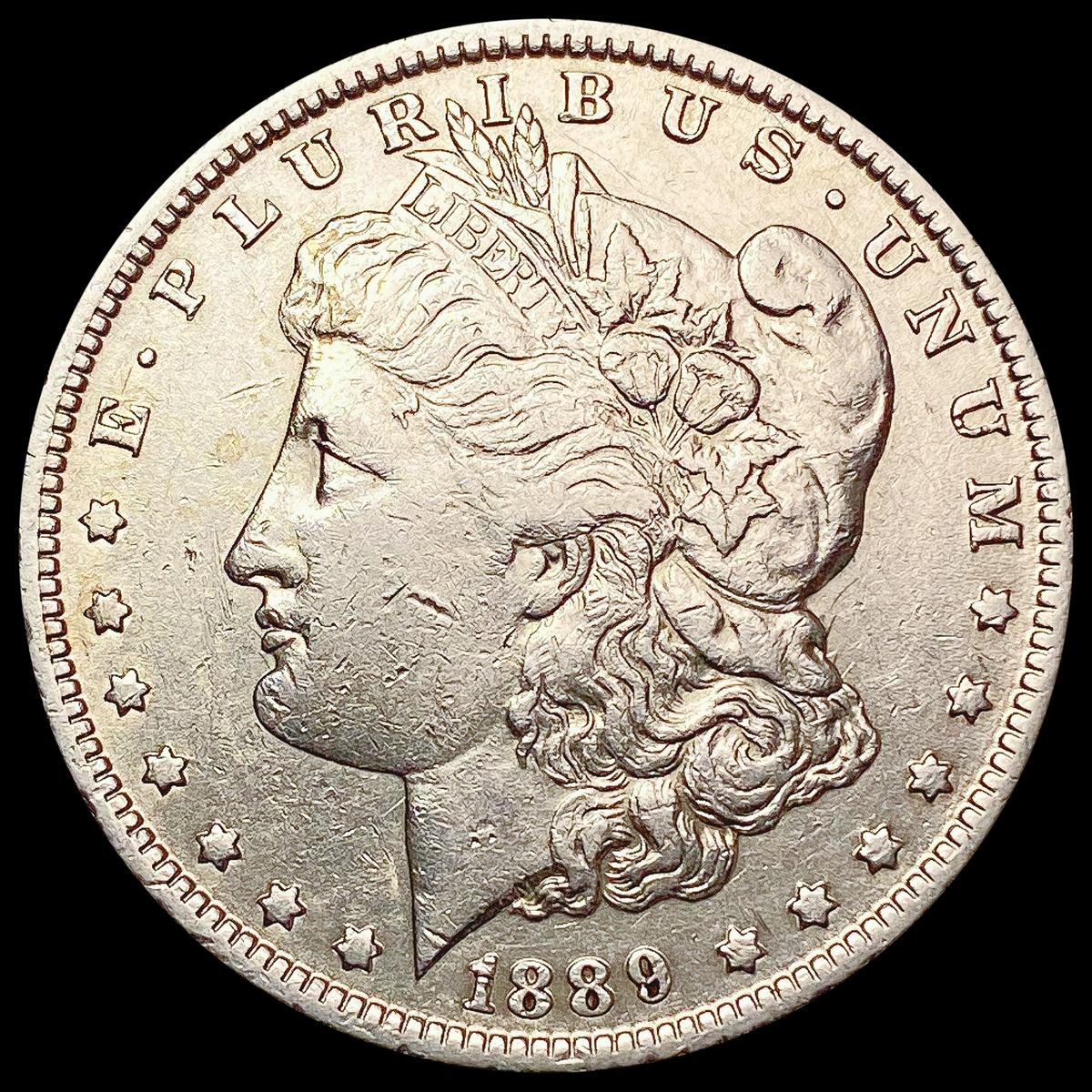 1889-O Morgan Silver Dollar NEARLY UNCIRCULATED