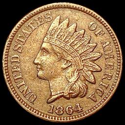 1864 Indian Head Cent NEARLY UNCIRCULATED