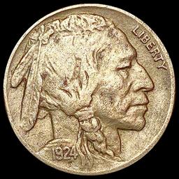 1924-S Buffalo Nickel LIGHTLY CIRCULATED