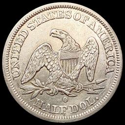 1847-O Seated Liberty Half Dollar CHOICE AU