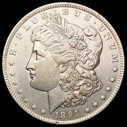 1891-CC Morgan Silver Dollar CHOICE AU