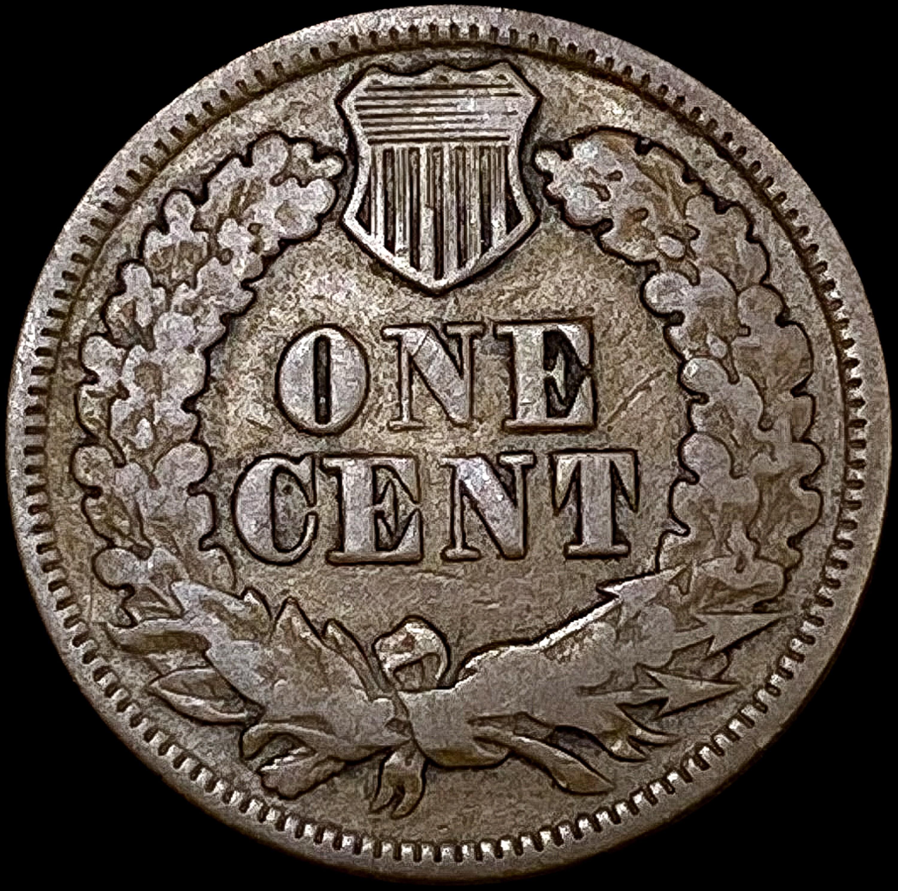 1869 Indian Head Cent NICELY CIRCULATED