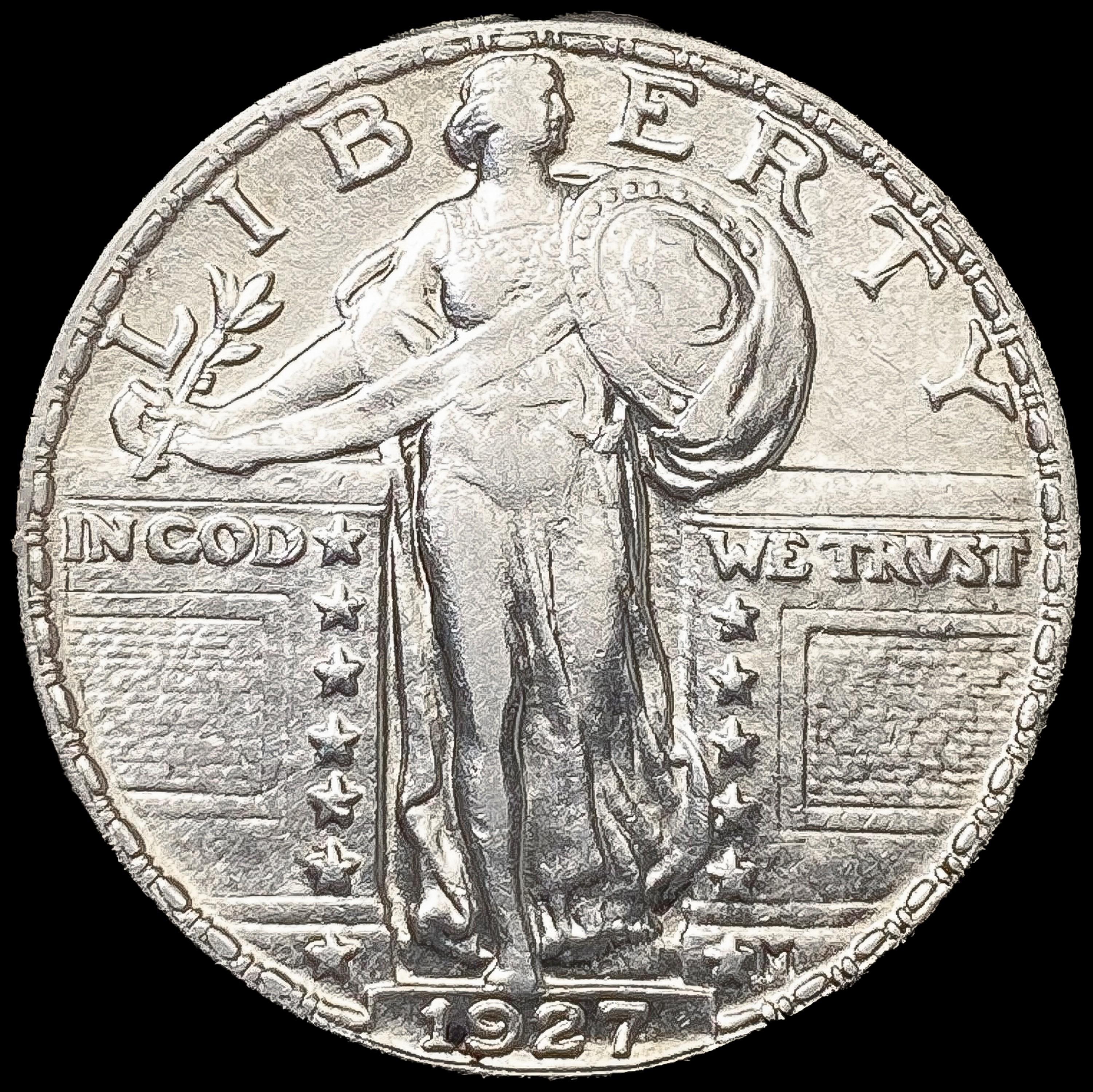 1927 Standing Liberty Quarter CLOSELY UNCIRCULATED