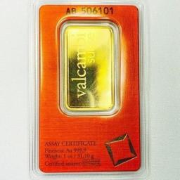 1 - .999 1oz Gold Bar - HIGH DEMAND