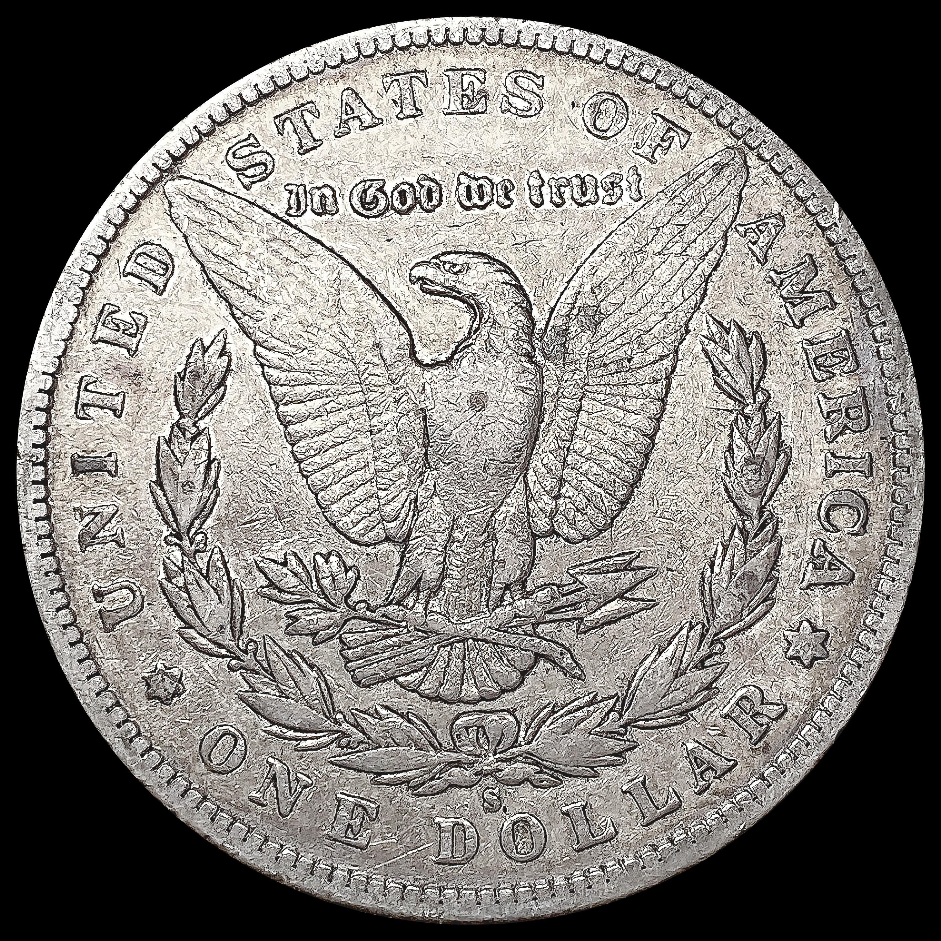 1896-S Morgan Silver Dollar NICELY CIRCULATED