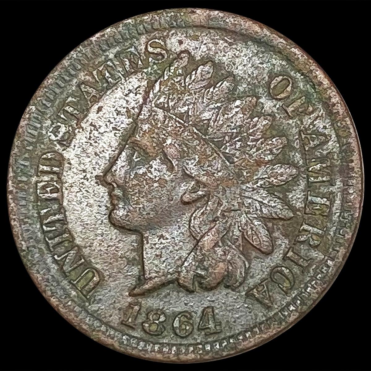 1864 Indian Head Cent CLOSELY UNCIRCULATED