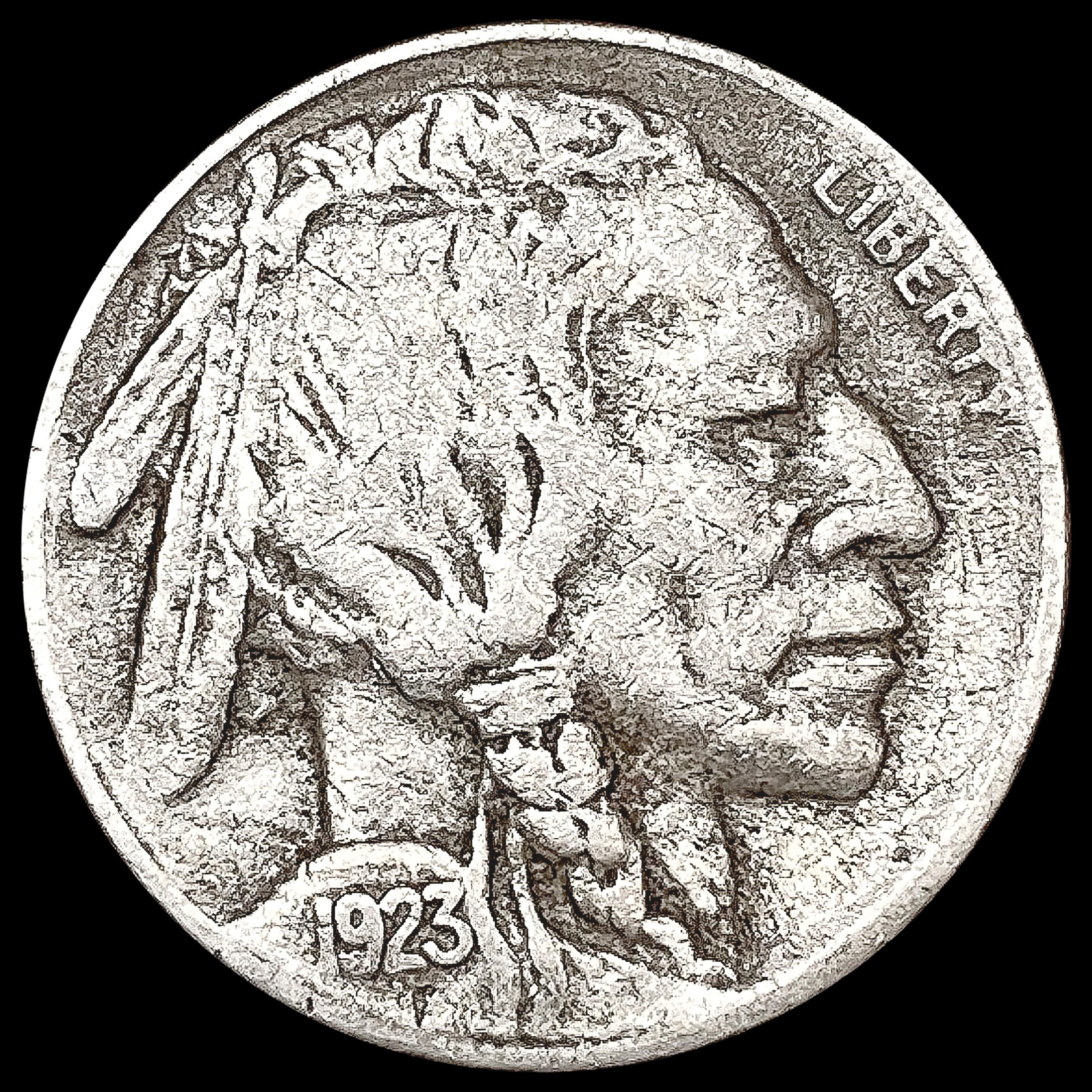 1923-S Buffalo Nickel NEARLY UNCIRCULATED