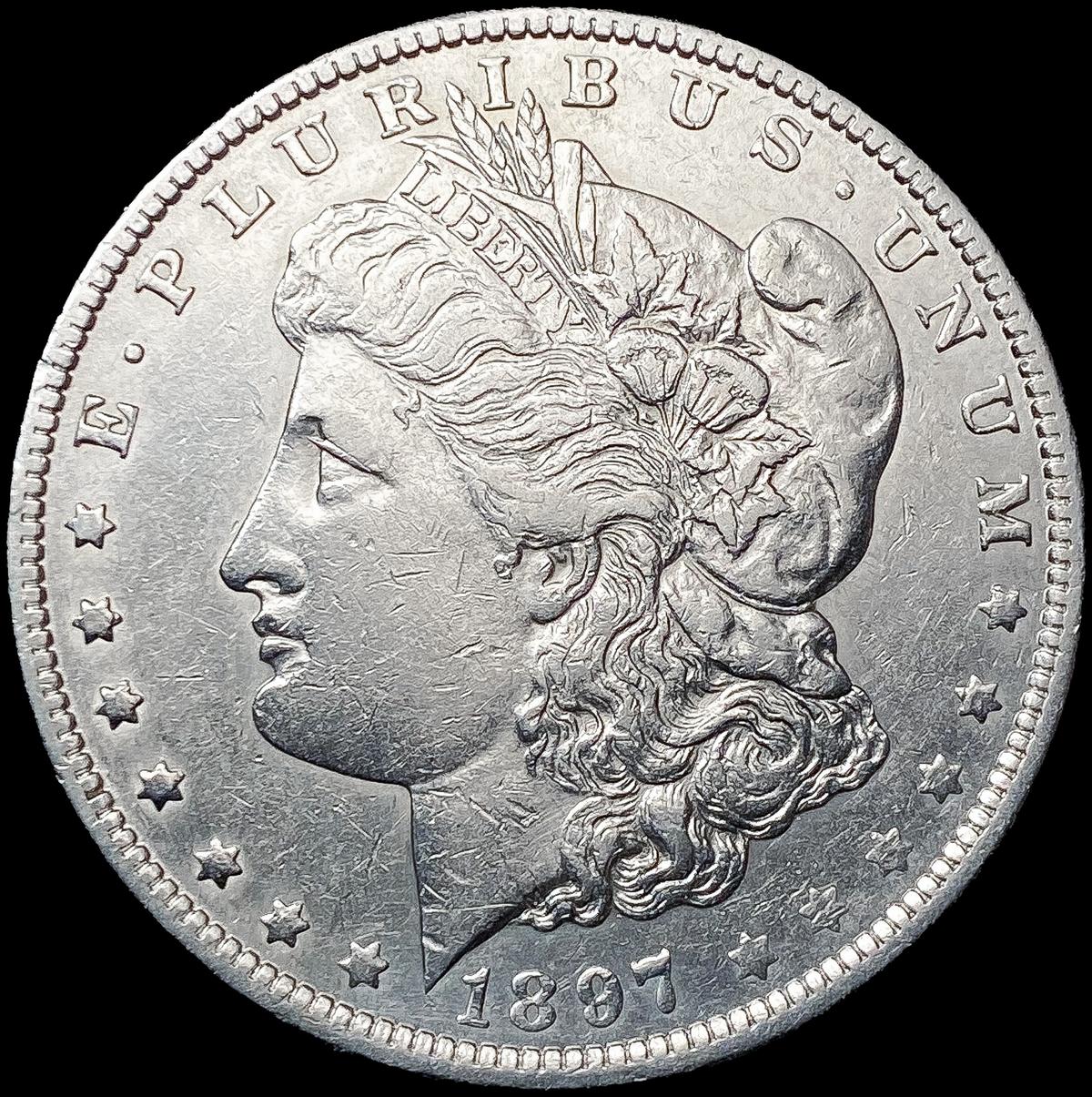 1897-O Morgan Silver Dollar CLOSELY UNCIRCULATED