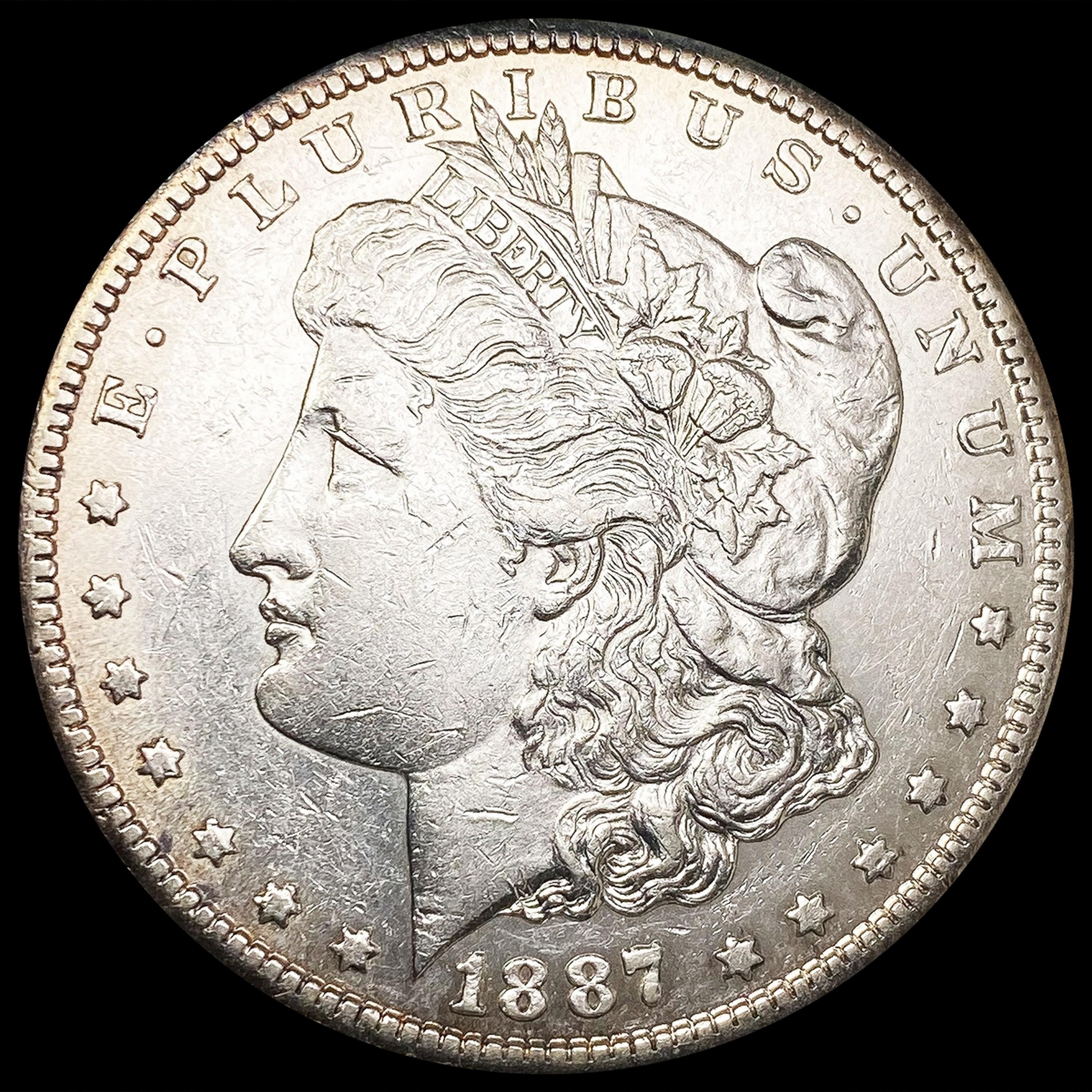 1887-S Morgan Silver Dollar UNCIRCULATED