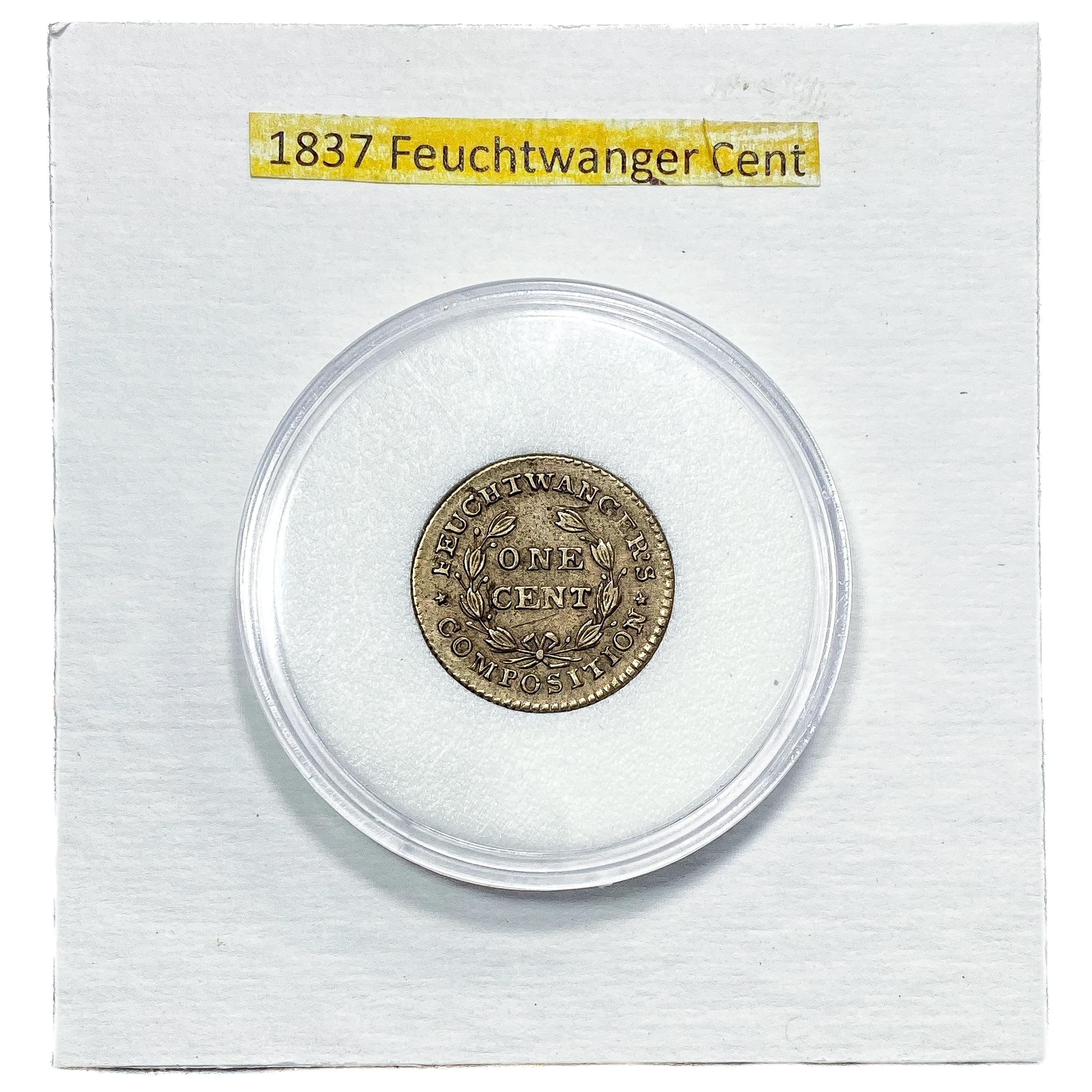 1837 Feuchtwanger One Cent