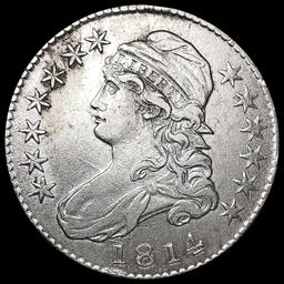 1814 Capped Bust Half Dollar CLOSELY UNCIRCULATED