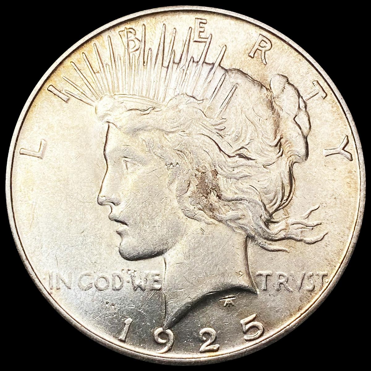 1925-S Silver Peace Dollar CHOICE BU