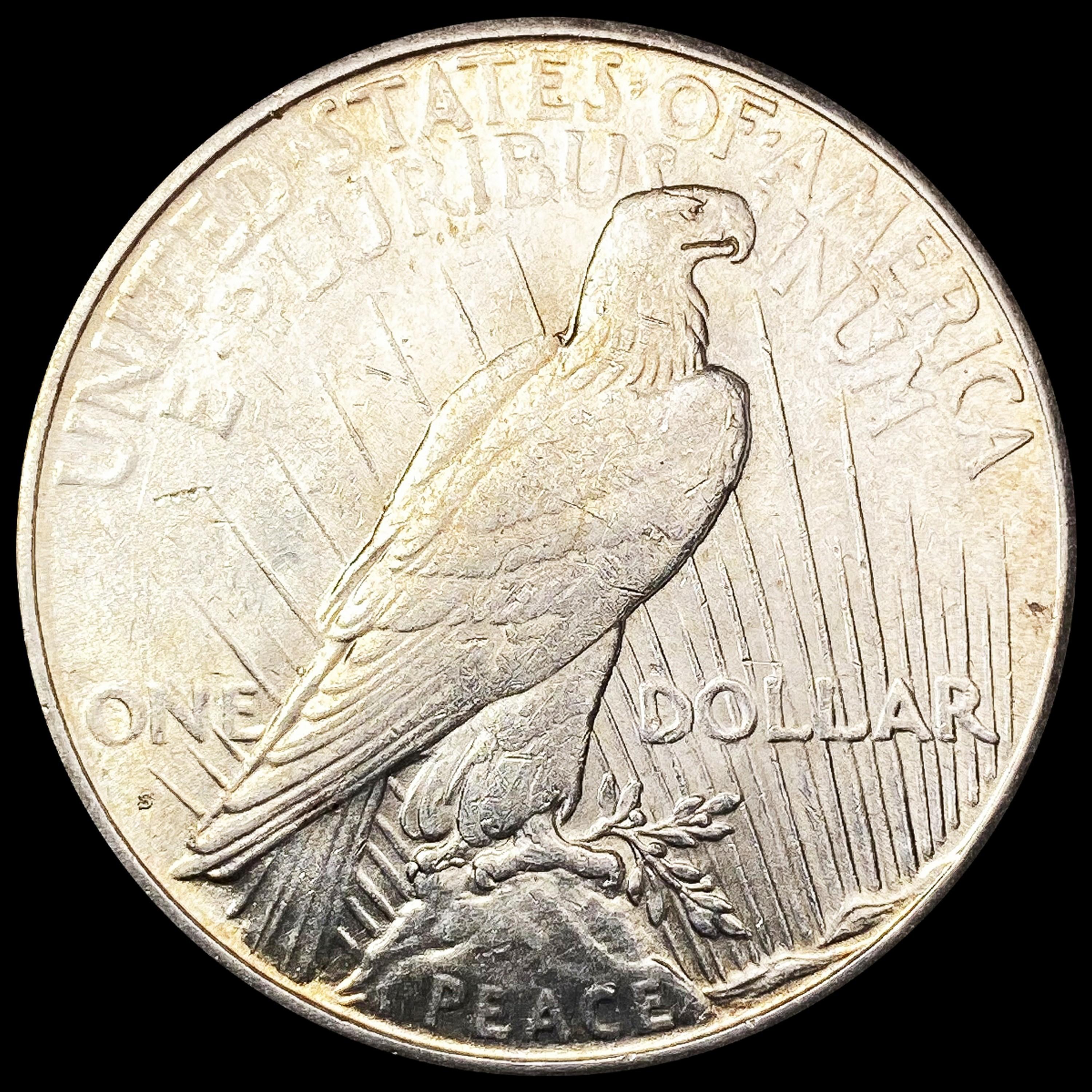 1925-S Silver Peace Dollar CHOICE BU