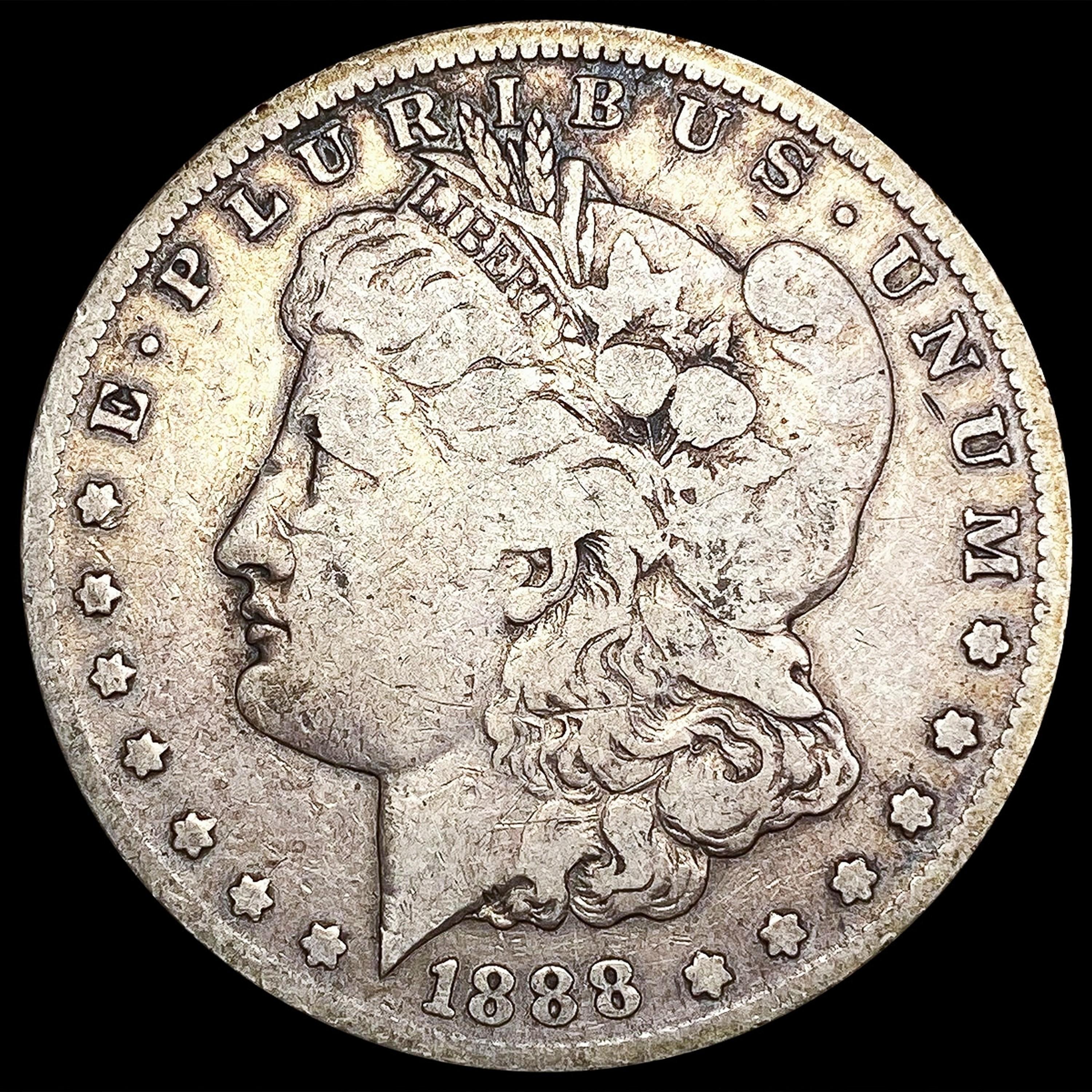 1888-S Morgan Silver Dollar NICELY CIRCULATED