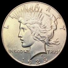 1935 Silver Peace Dollar CHOICE AU