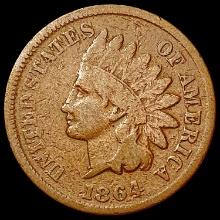 1864 L on Ribbon Indian Head Cent LIGHTLY CIRCULAT