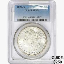 1879-S Morgan Silver Dollar PCGS MS64