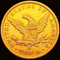 1857-S $10 Gold Eagle UNCIRCULATED