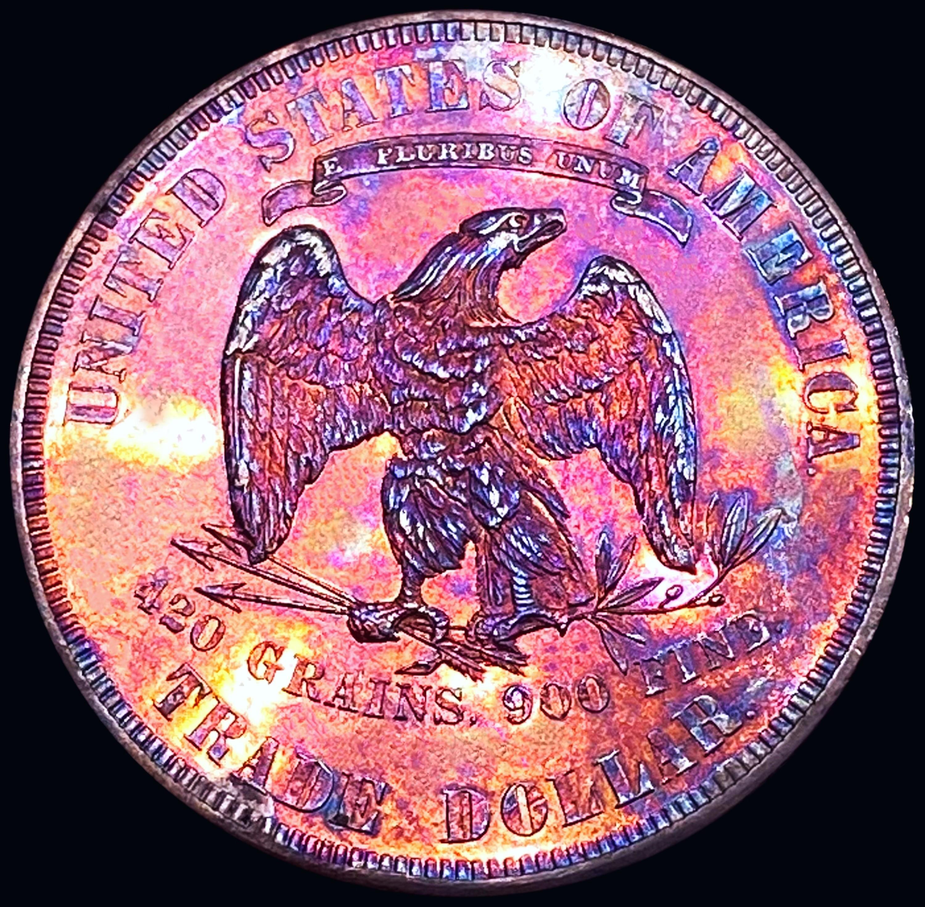 1875 Silver Trade Dollar GEM PROOF