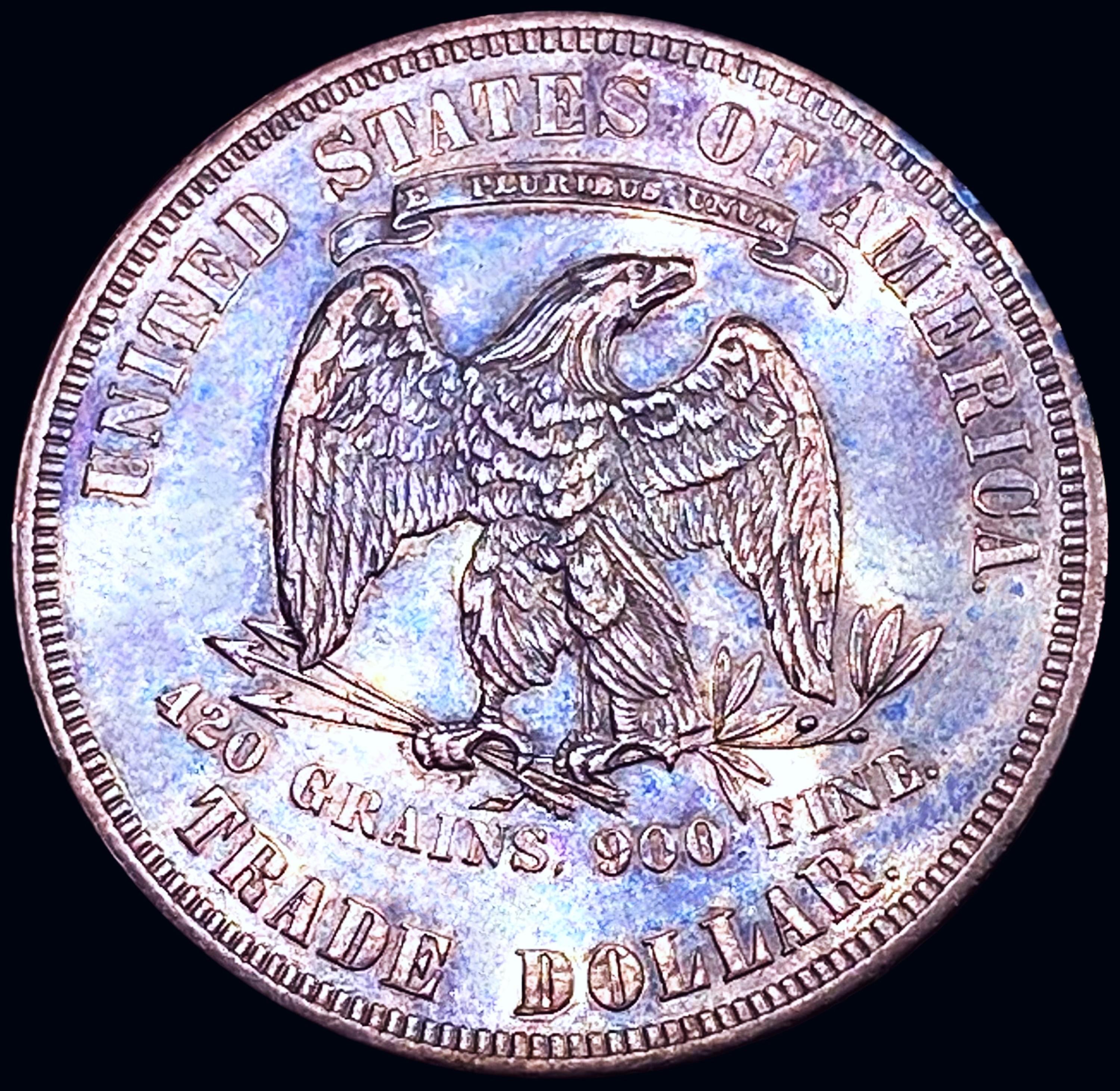 1882 Silver Trade Dollar CHOICE PROOF