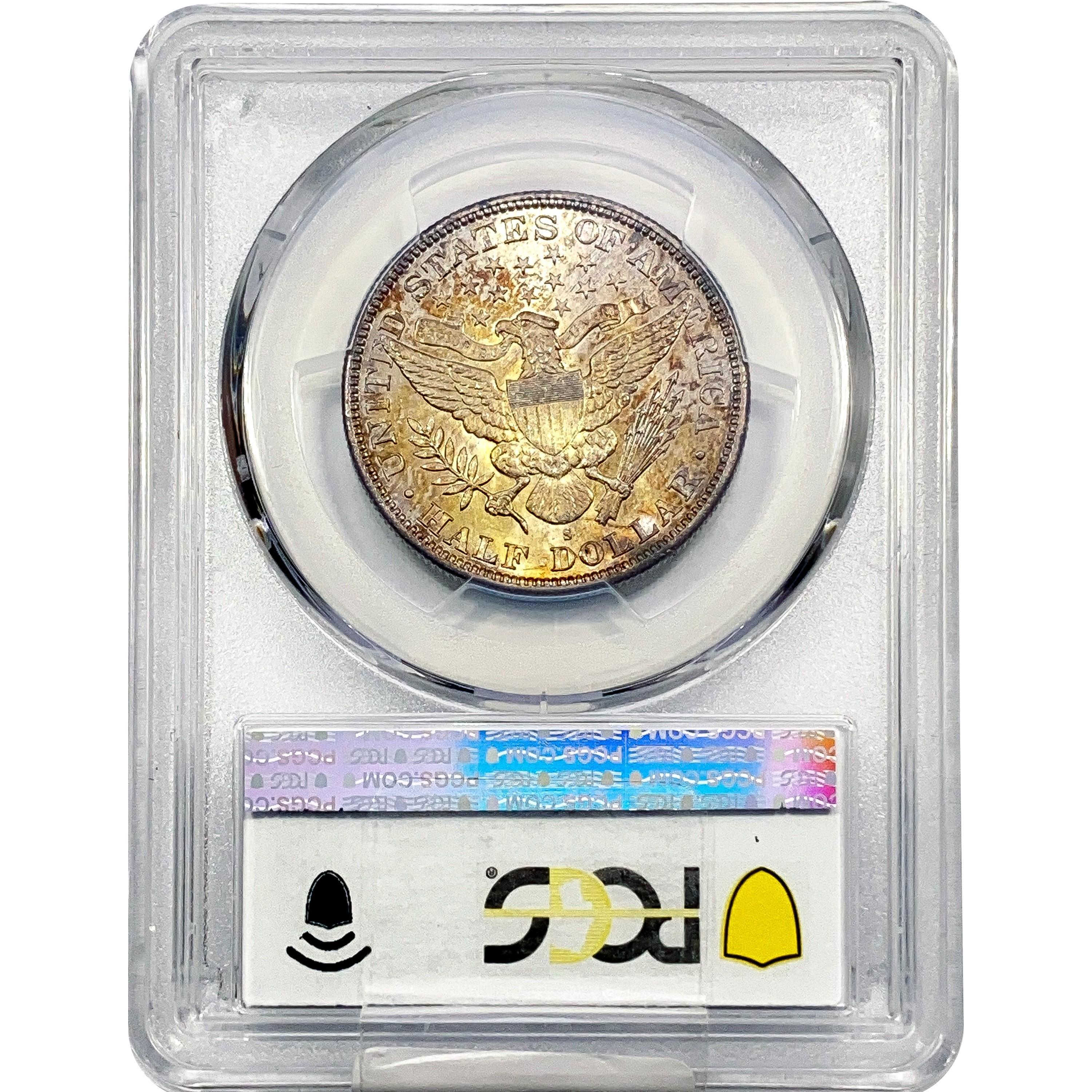 1895-S Barber Half Dollar PCGS MS66