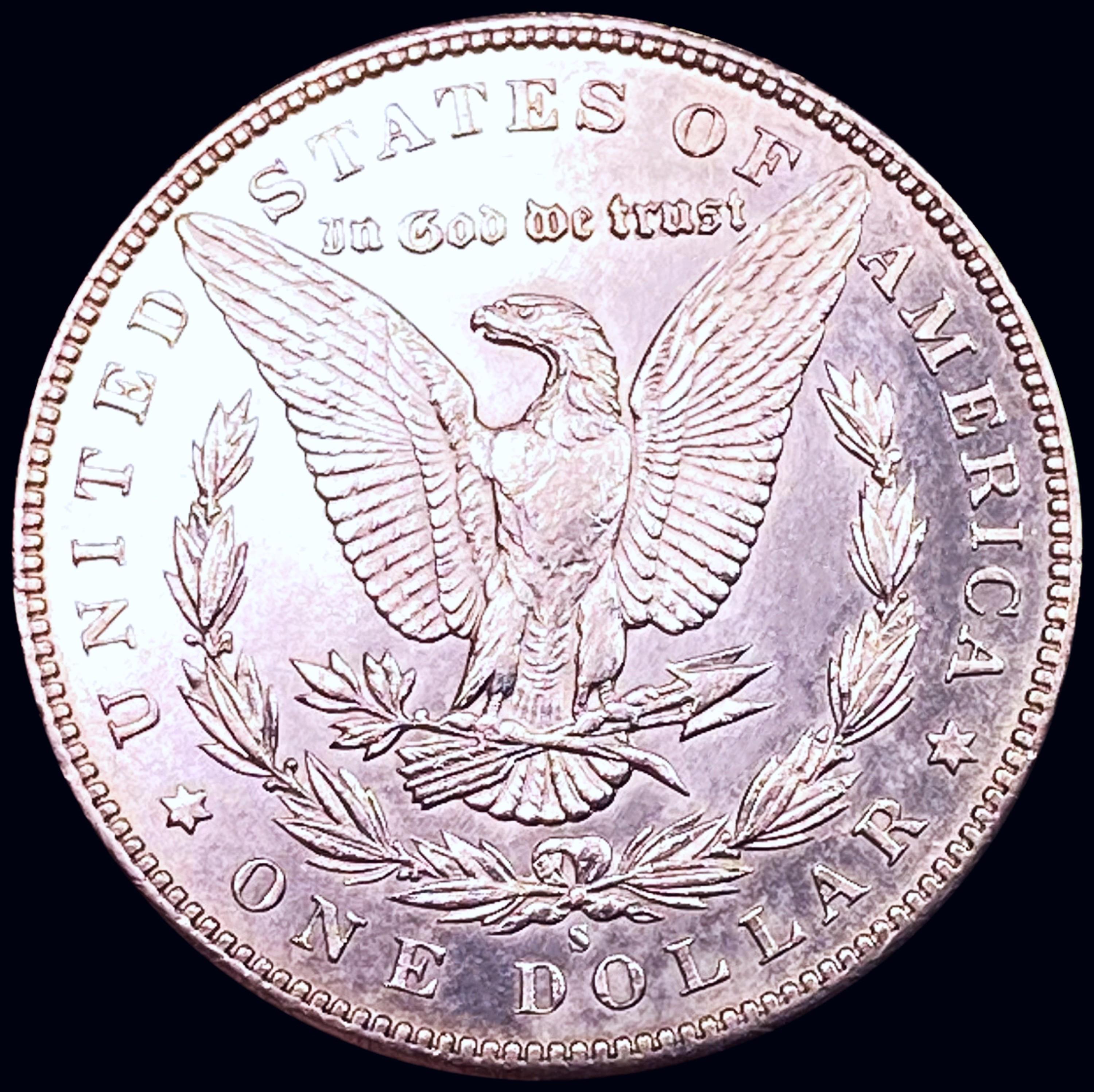 1896-S Morgan Silver Dollar GEM BU