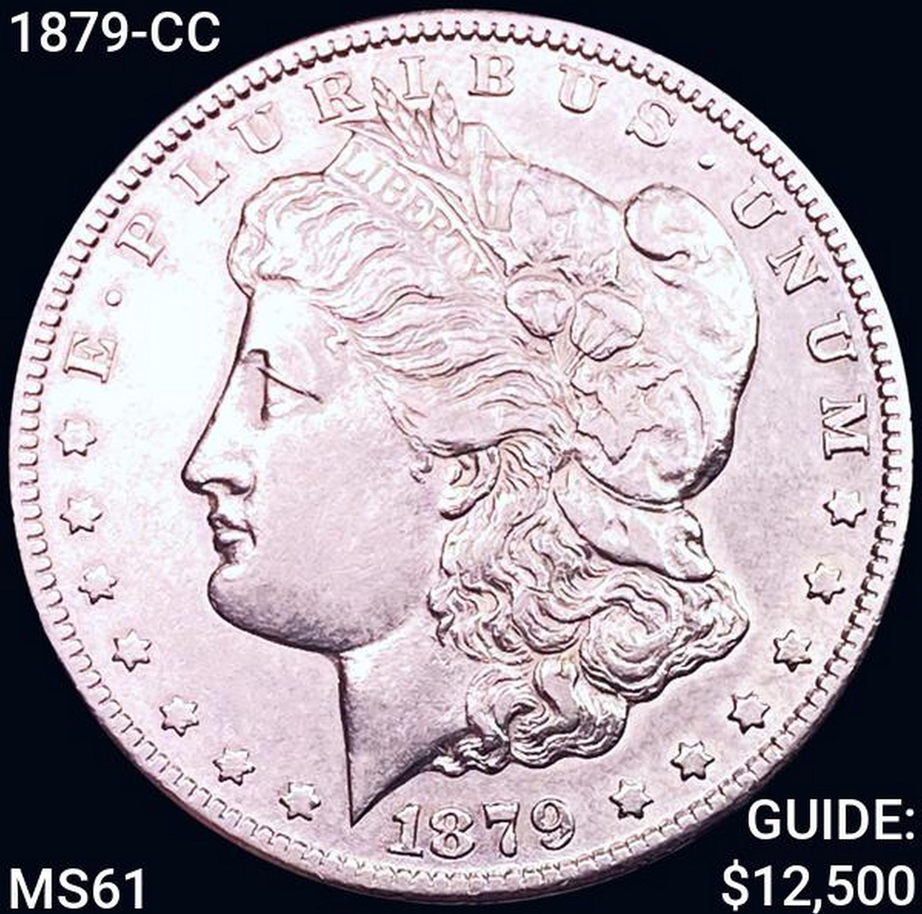 1879-CC Morgan Silver Dollar UNCIRCULATED