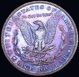 1892-CC Morgan Silver Dollar CHOICE BU+