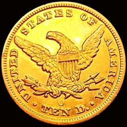 1853-O $10 Gold Eagle CHOICE BU