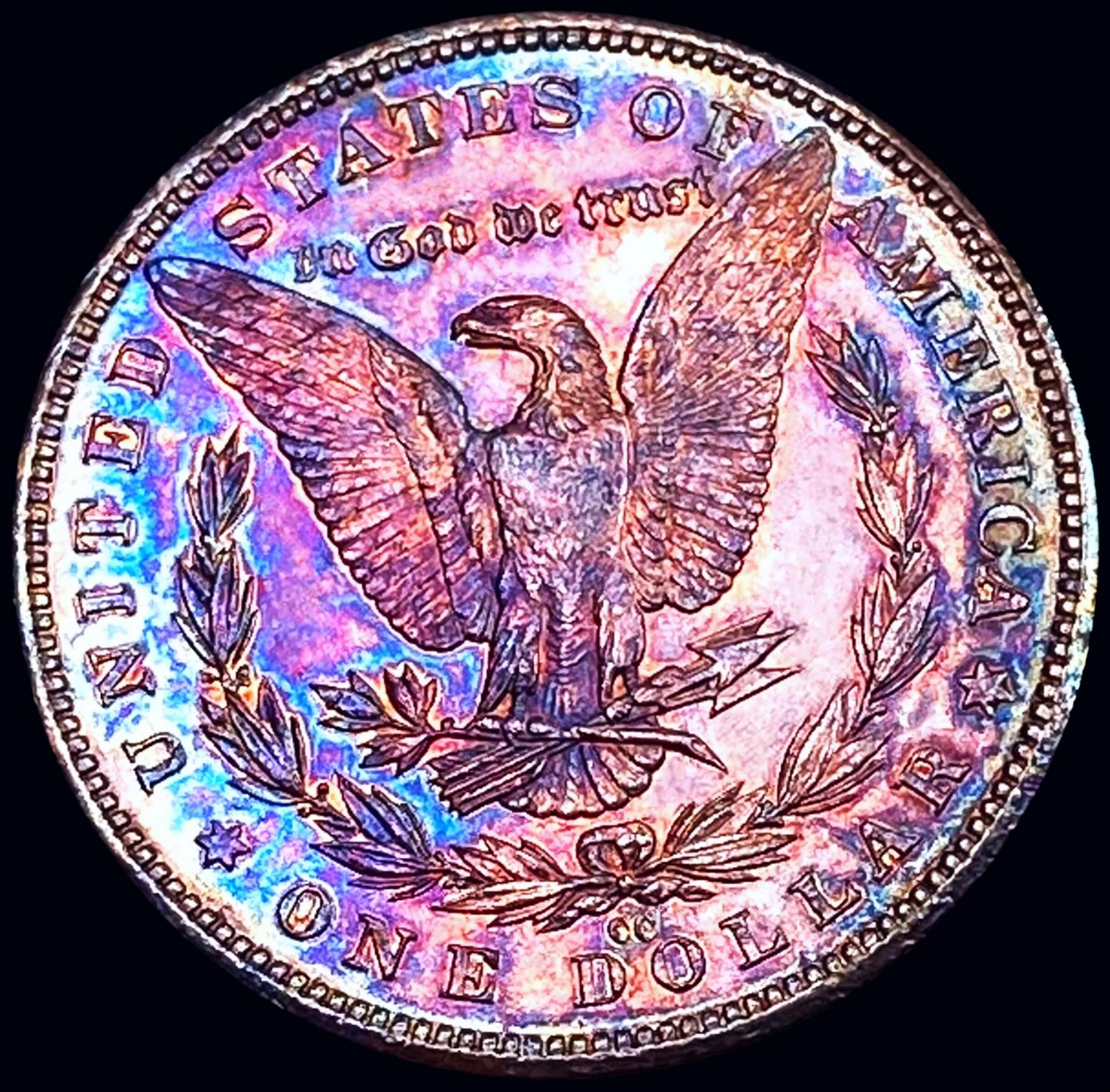 1892-CC Morgan Silver Dollar GEM BU