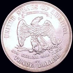 1874-CC Silver Trade Dollar UNCIRCULATED