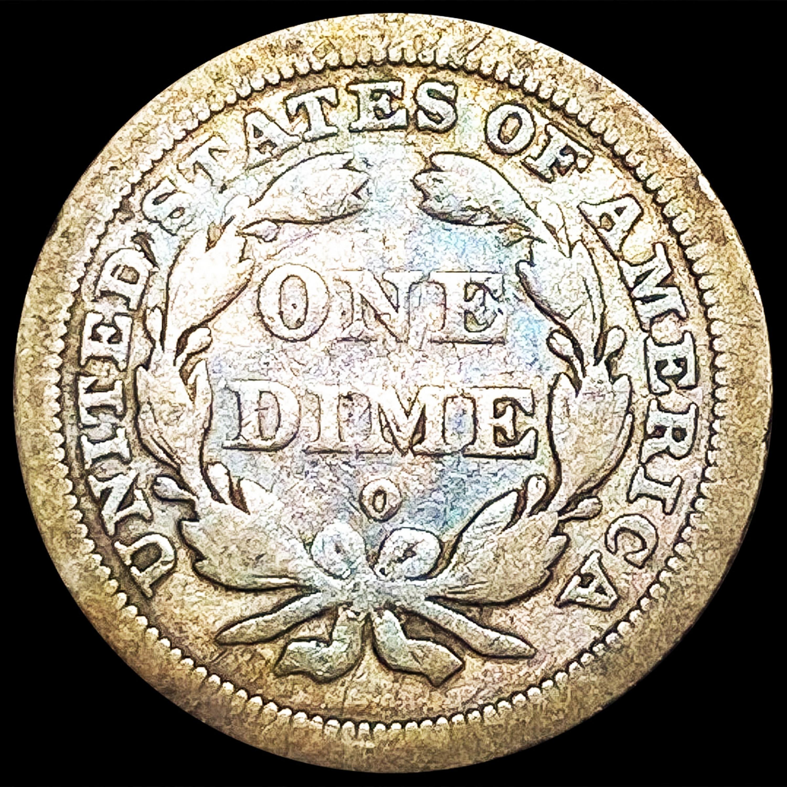 1842-O Seated Liberty Dime NICELY CIRCULATED