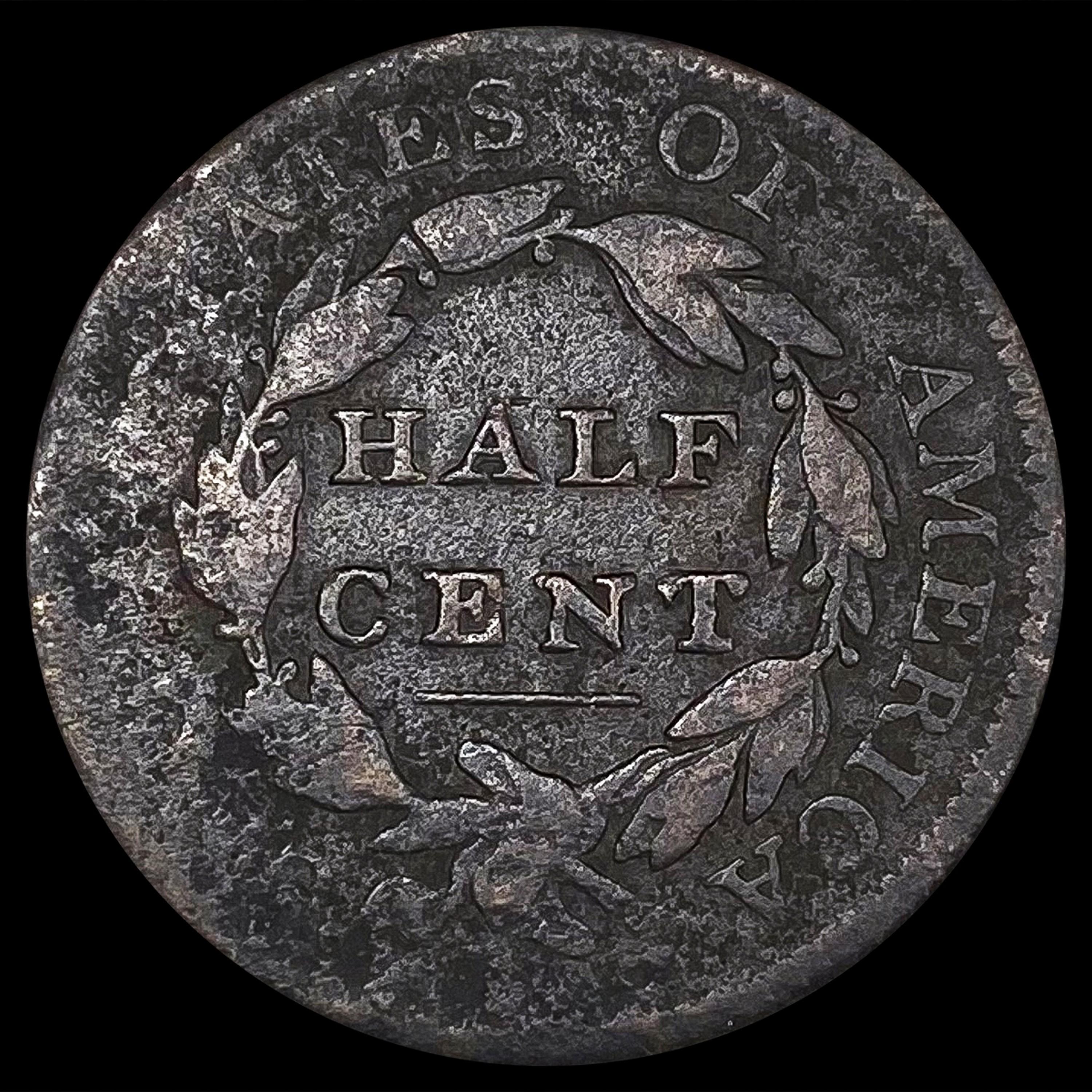 1811 Classic Head Half Cent NICELY CIRCULATED