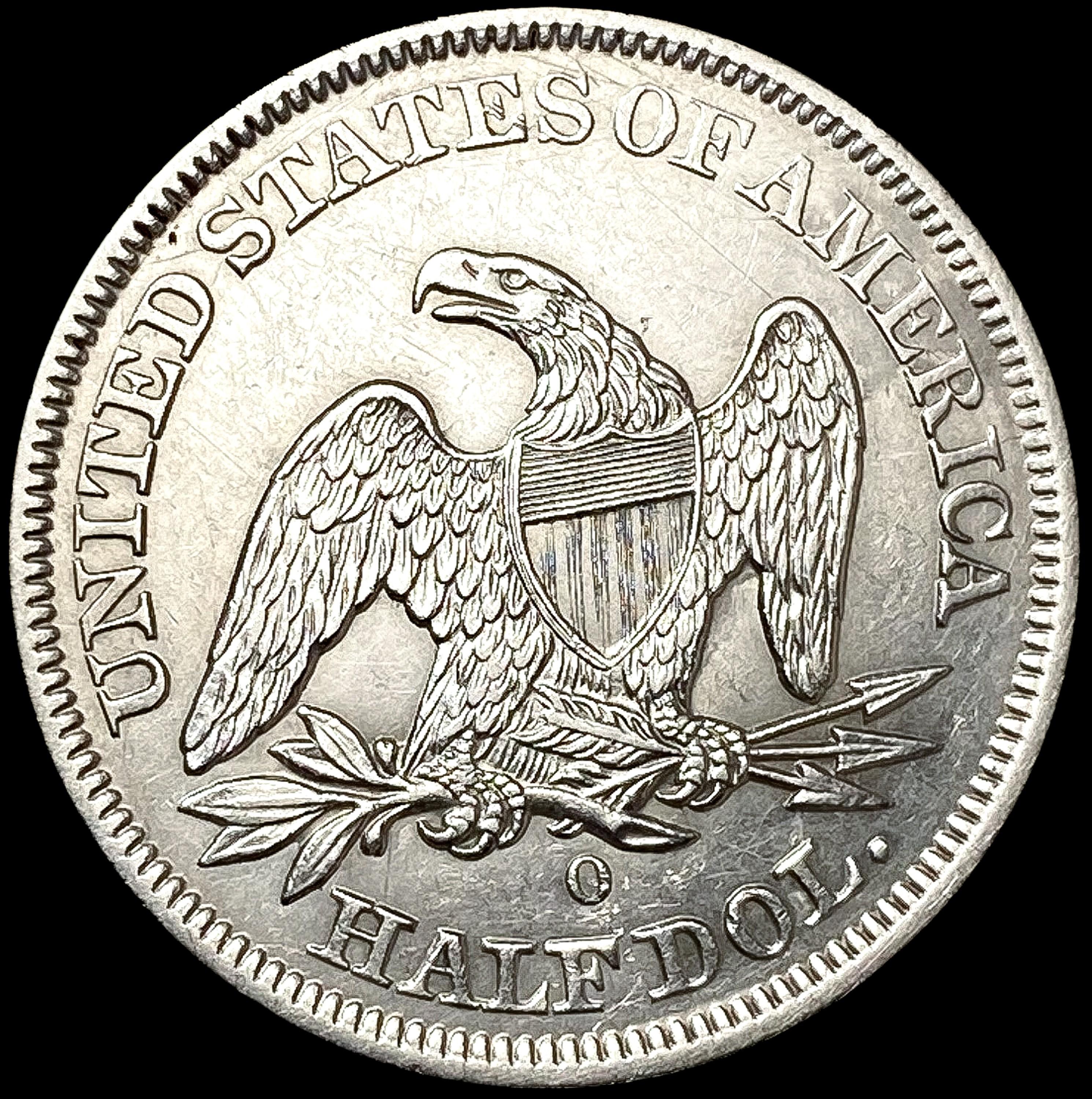 1854-O Seated Liberty Half Dollar UNCIRCULATED