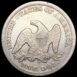 1850-O Seated Liberty Dollar LIGHTLY CIRCULATED