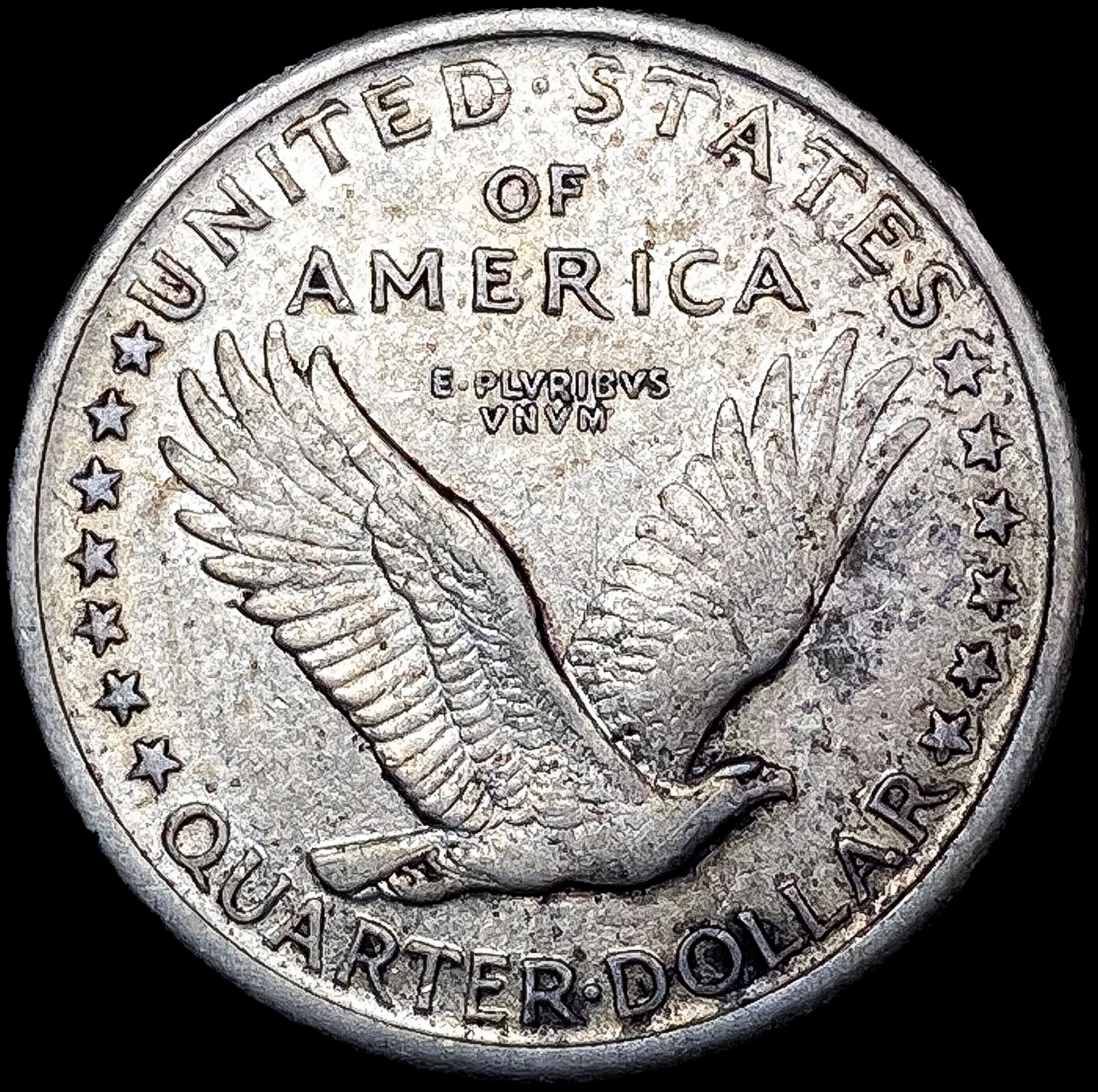 1917 T1 Standing Liberty Quarter LIGHTLY CIRCULATE