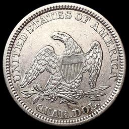 1861 Seated Liberty Quarter CLOSELY UNCIRCULATED