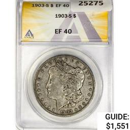 1903-S Morgan Silver Dollar ANACS EF40