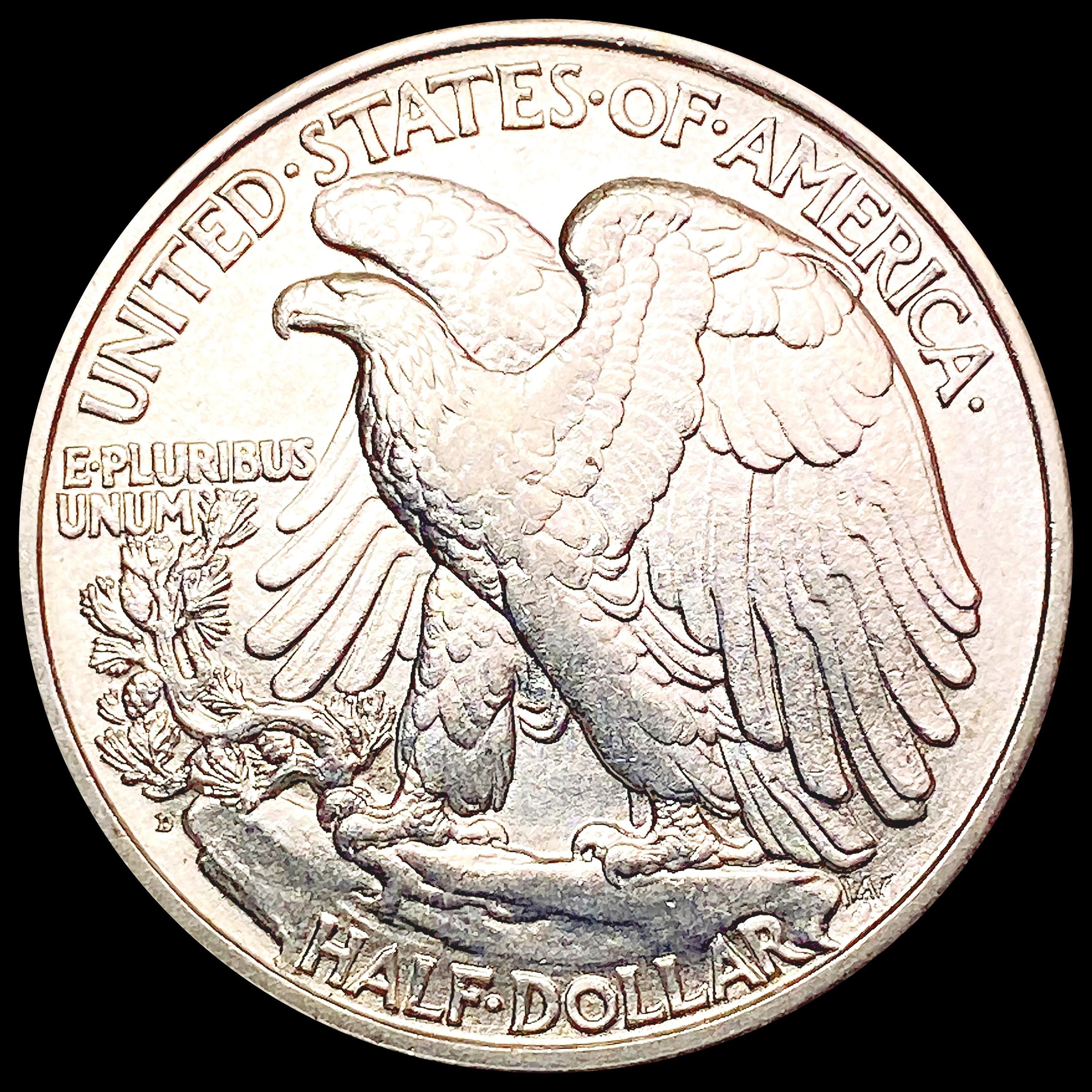 1934-D Walking Liberty Half Dollar CHOICE BU