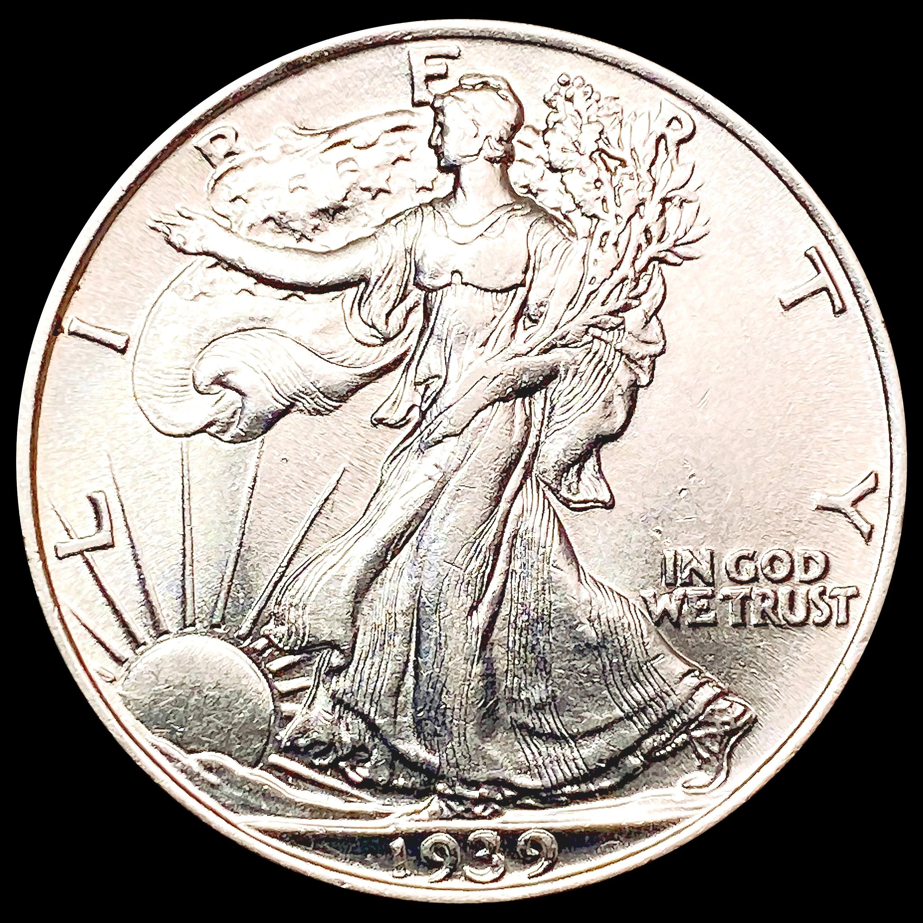 1939 Walking Liberty Half Dollar UNCIRCULATED