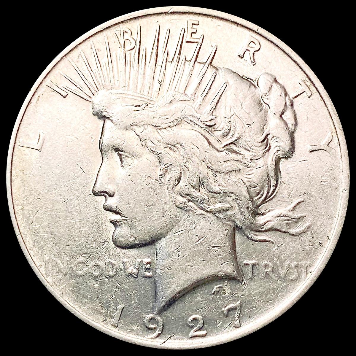 1927-D Silver Peace Dollar CLOSELY UNCIRCULATED