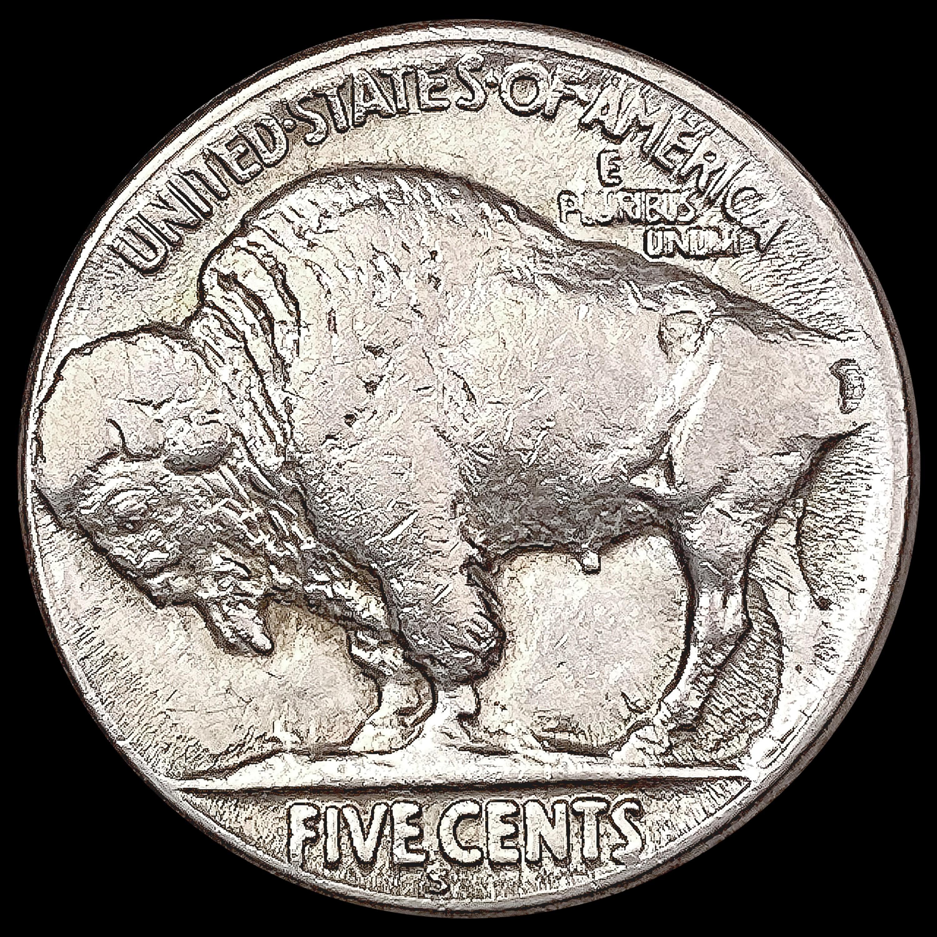 1920-S Buffalo Nickel CHOICE AU