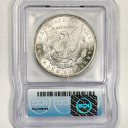 1888 Morgan Silver Dollar ICG MS65