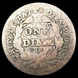 1838-O Seated Liberty Dime NICELY CIRCULATED