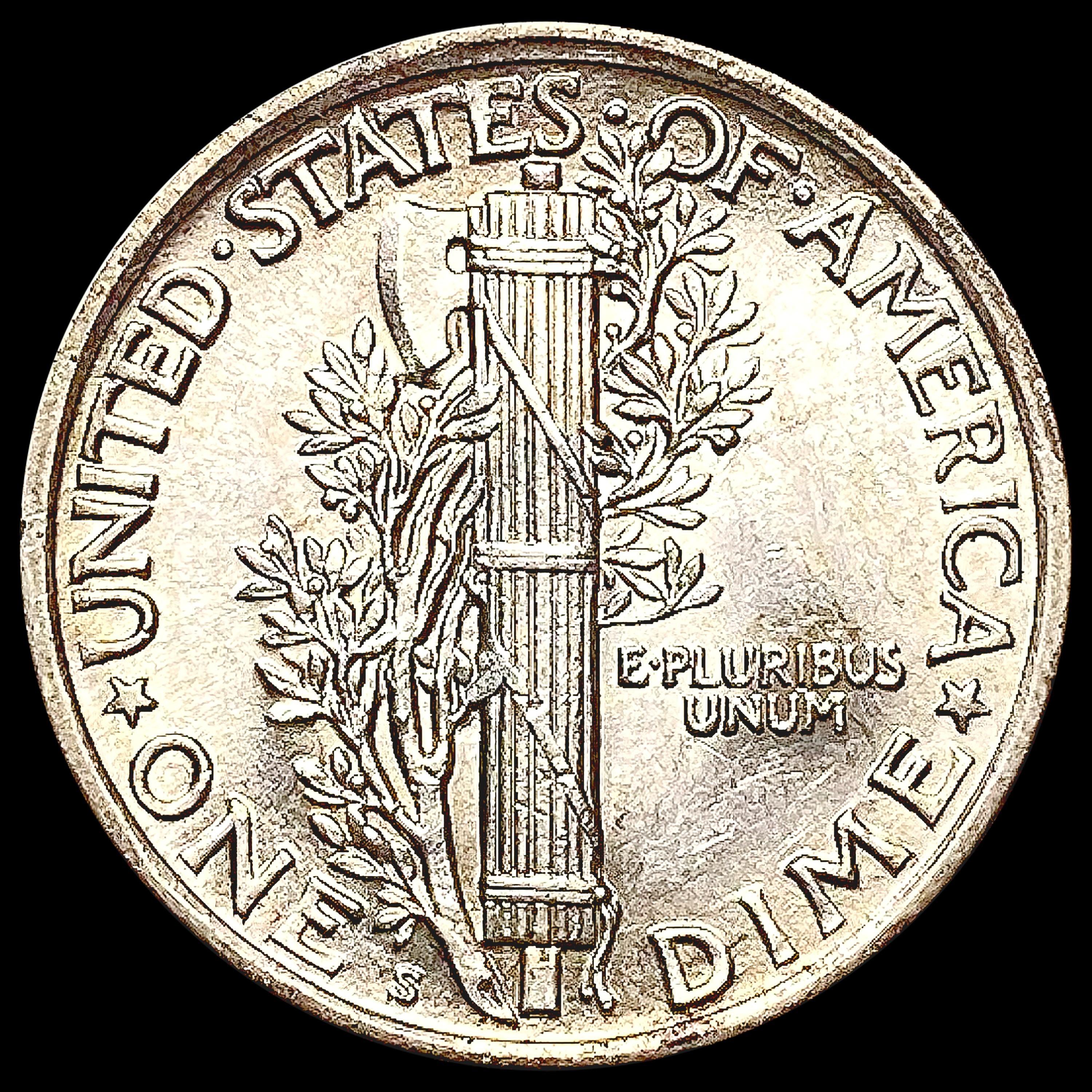 1917-S FSB Mercury Dime CHOICE BU