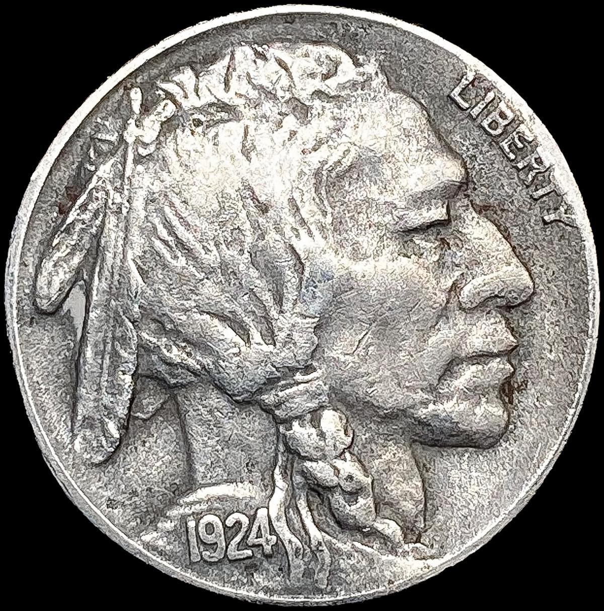 1924-S Buffalo Nickel LIGHTLY CIRCULATED