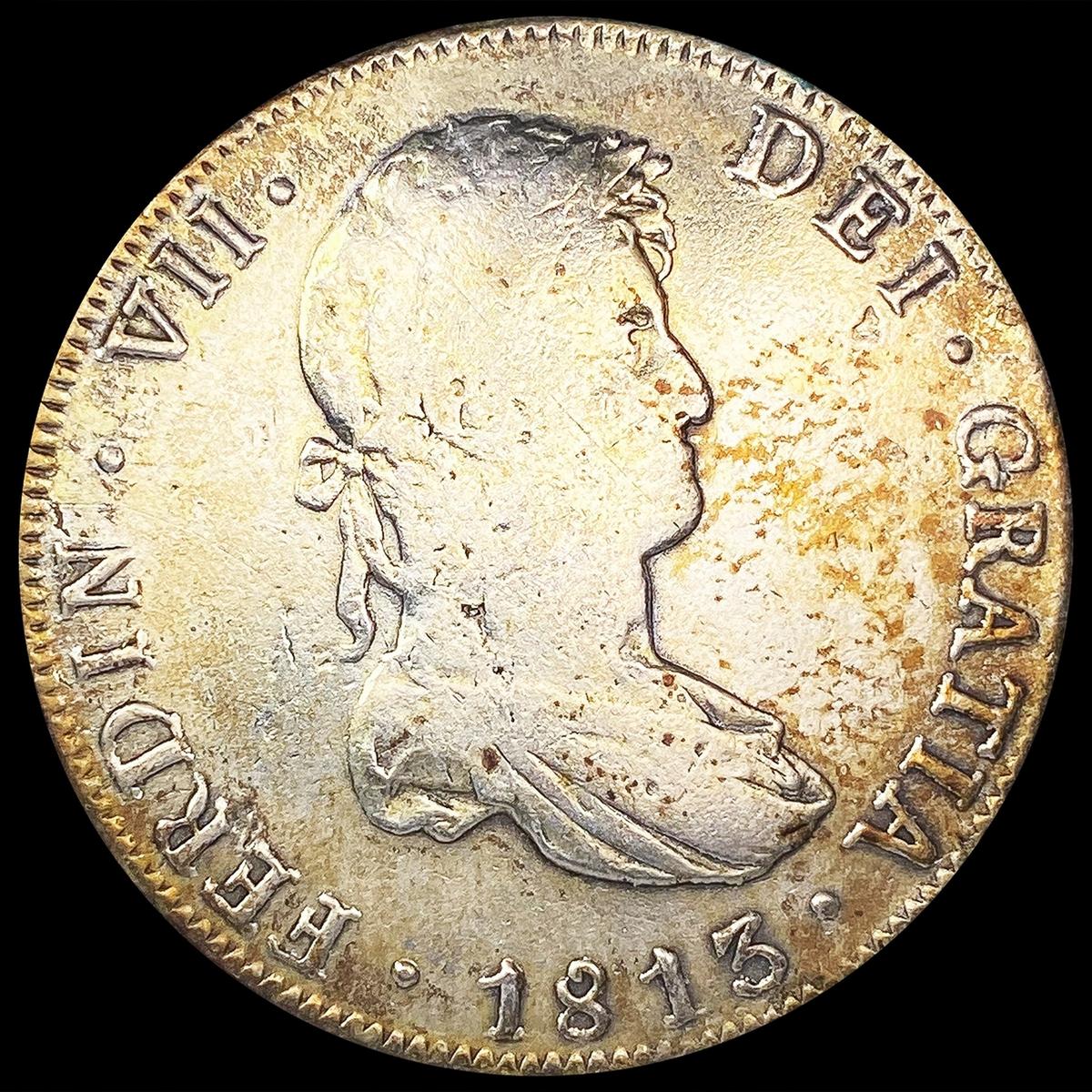 1813 Bolivia Silve8 Reales NICELY CIRCULATED