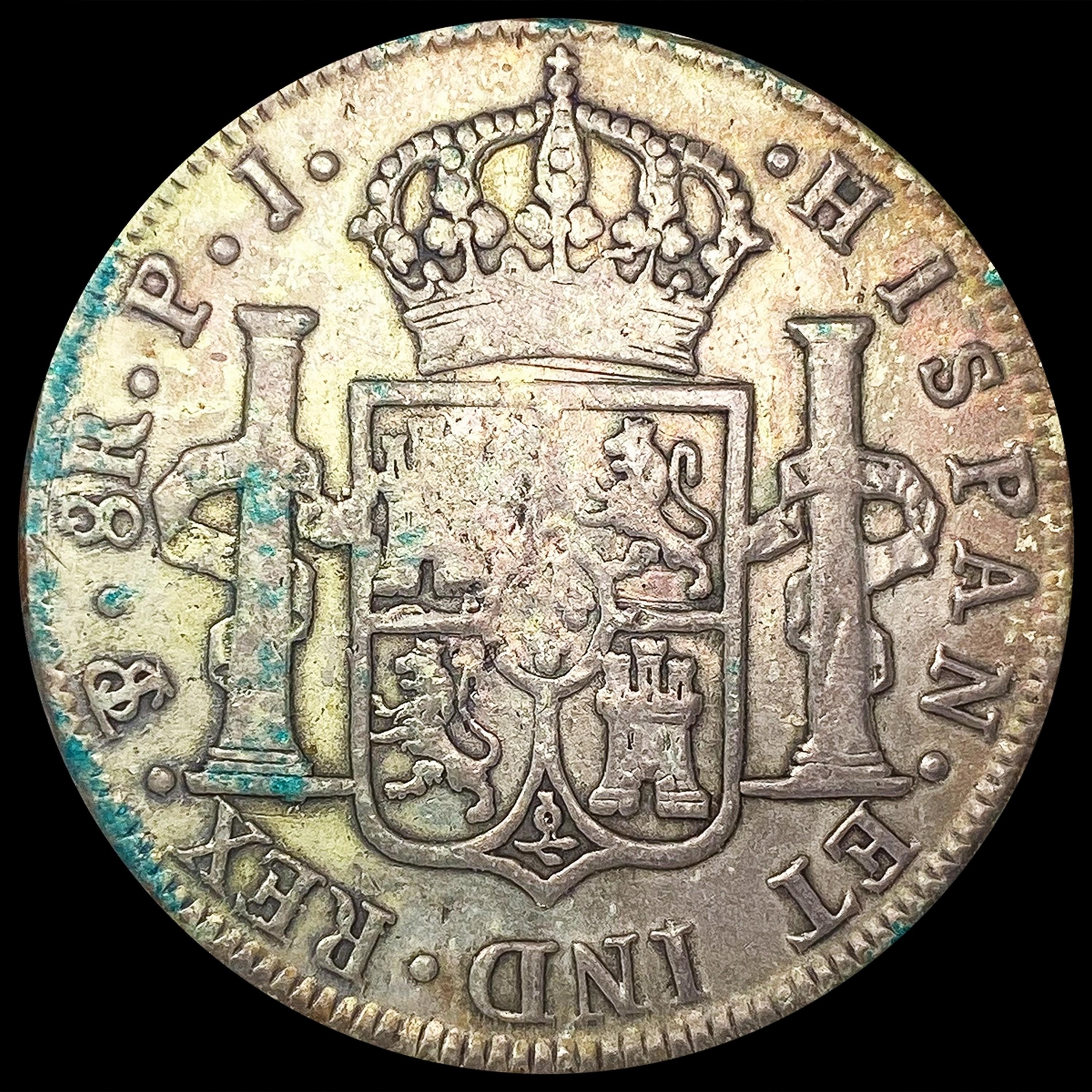 1813 Bolivia Silve8 Reales NICELY CIRCULATED