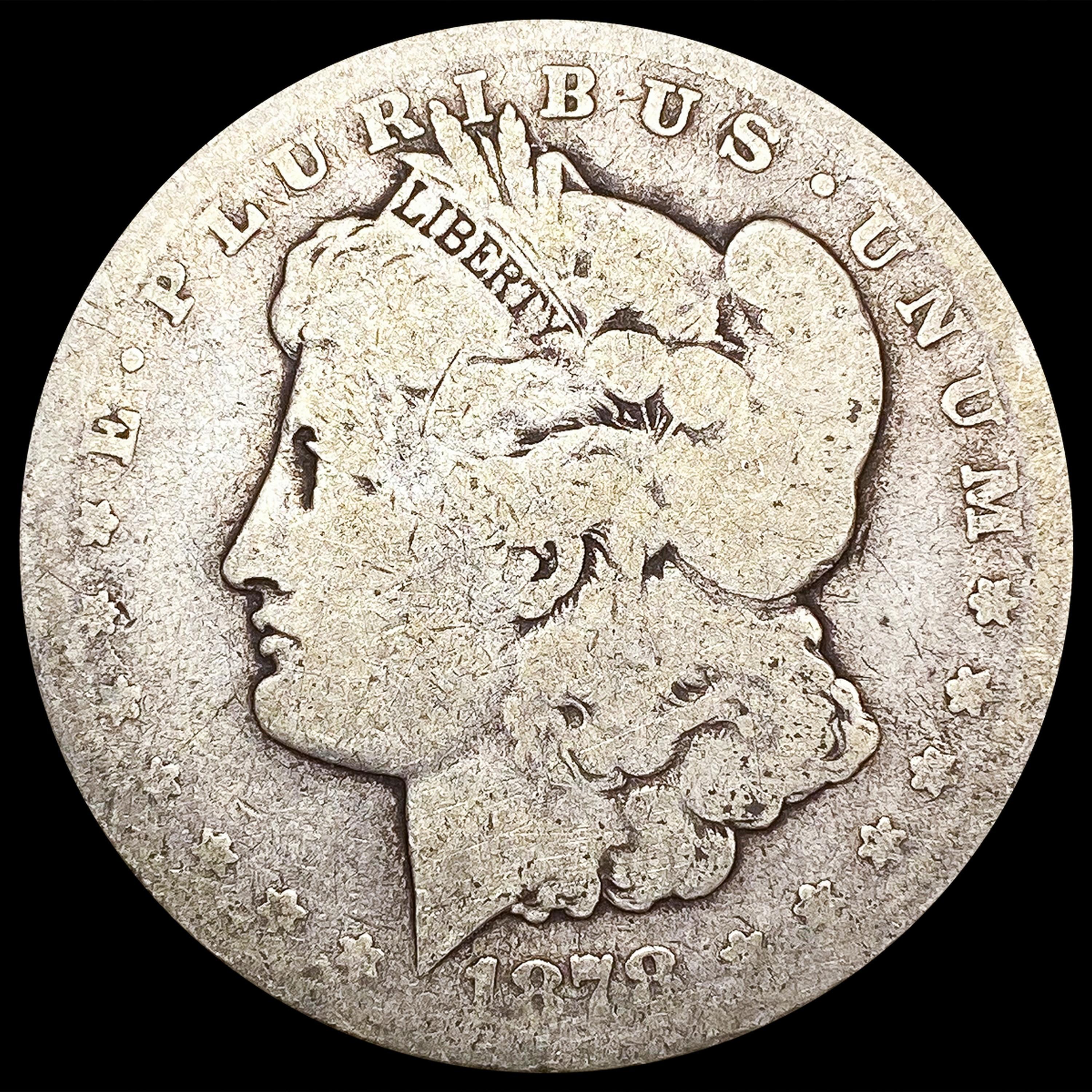 1878-CC Morgan Silver Dollar NICELY CIRCULATED