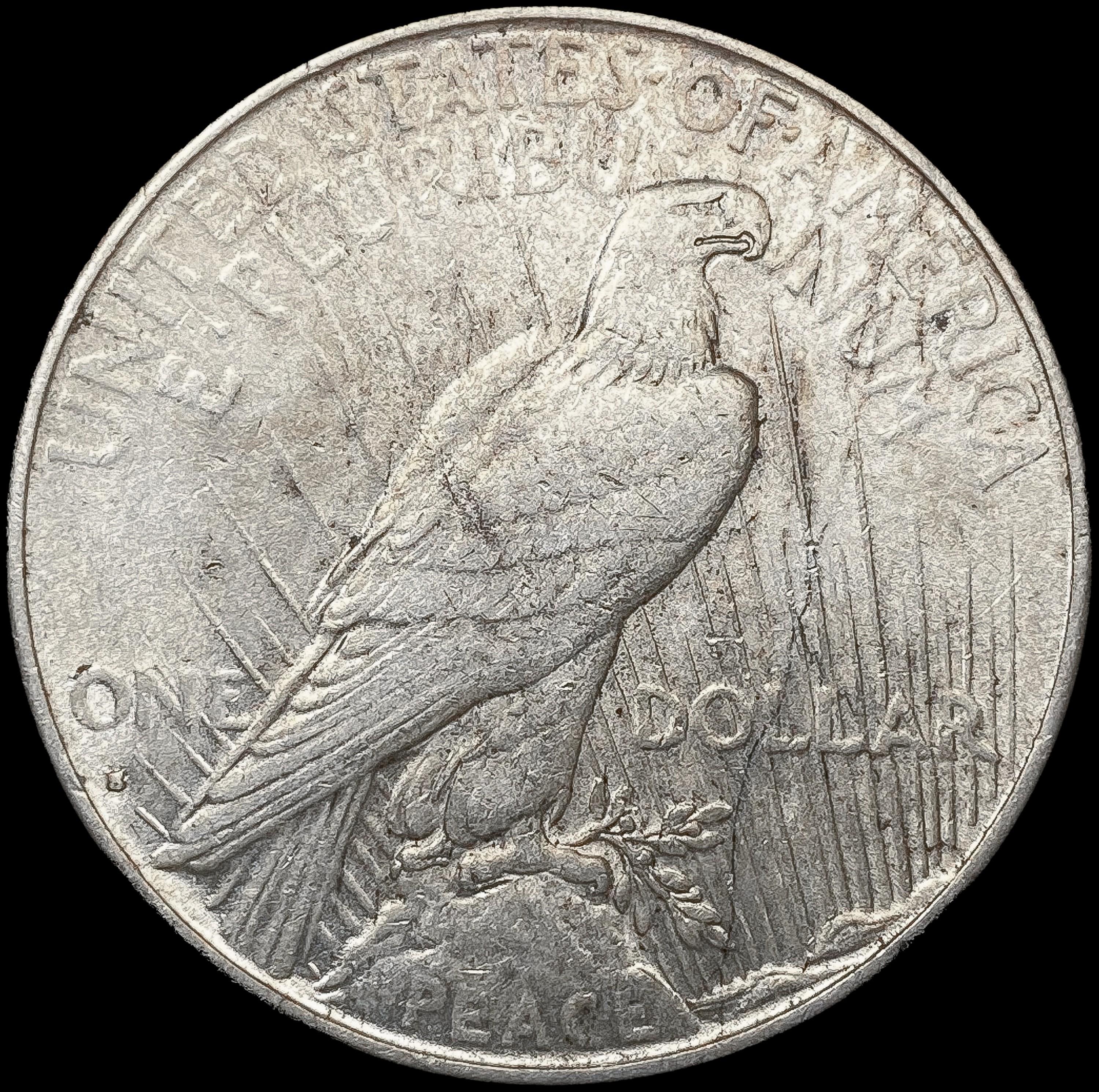 1935-S Silver Peace Dollar CLOSELY UNCIRCULATED